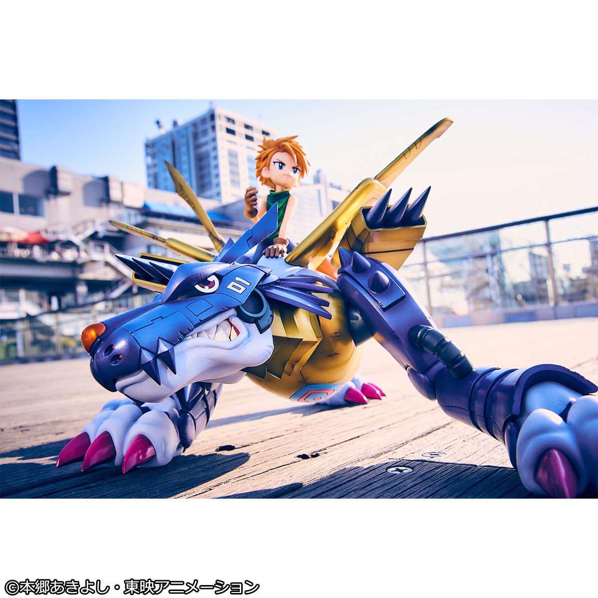 Precious G.E.M. Series Digimon Adventure Metal Garurumon & Ishida Yamato (Repeat)