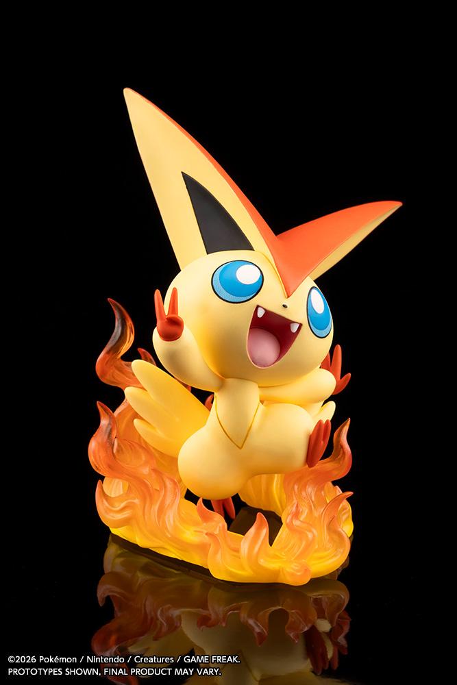 Pokemon Hilbert with Victini ARTFX J STATUE