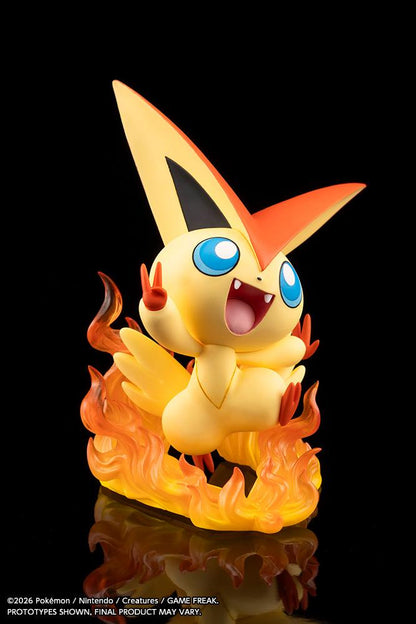 Pokemon Hilbert with Victini ARTFX J STATUE