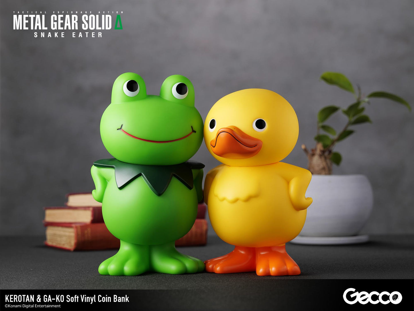 METAL GEAR SOLID Δ: SNAKE EATER, KEROTAN Soft Vinyl Coin Bank