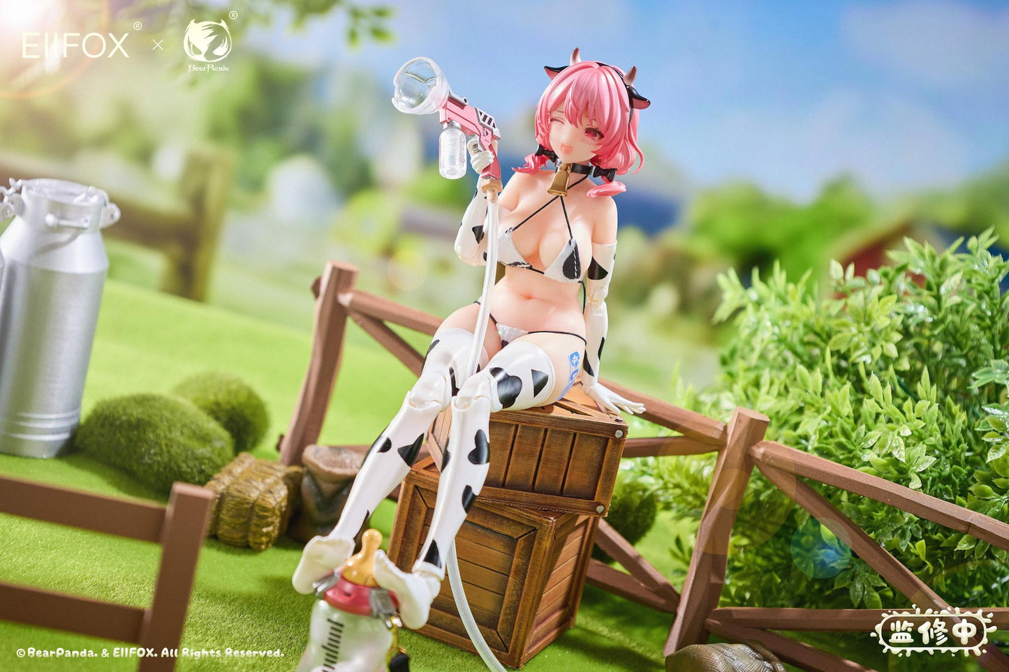 Eiifox & BearPanda Nyuugyuu MOMO 1/8 Complete Model Action Figure
