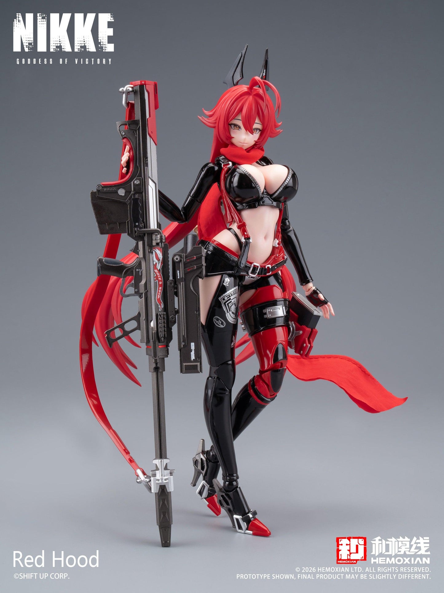 (Model Kits) GODDESS OF VICTORY: NIKKE Red Hood 1/12 Plastic Kit 1/12 Scale Plastic Model Kit