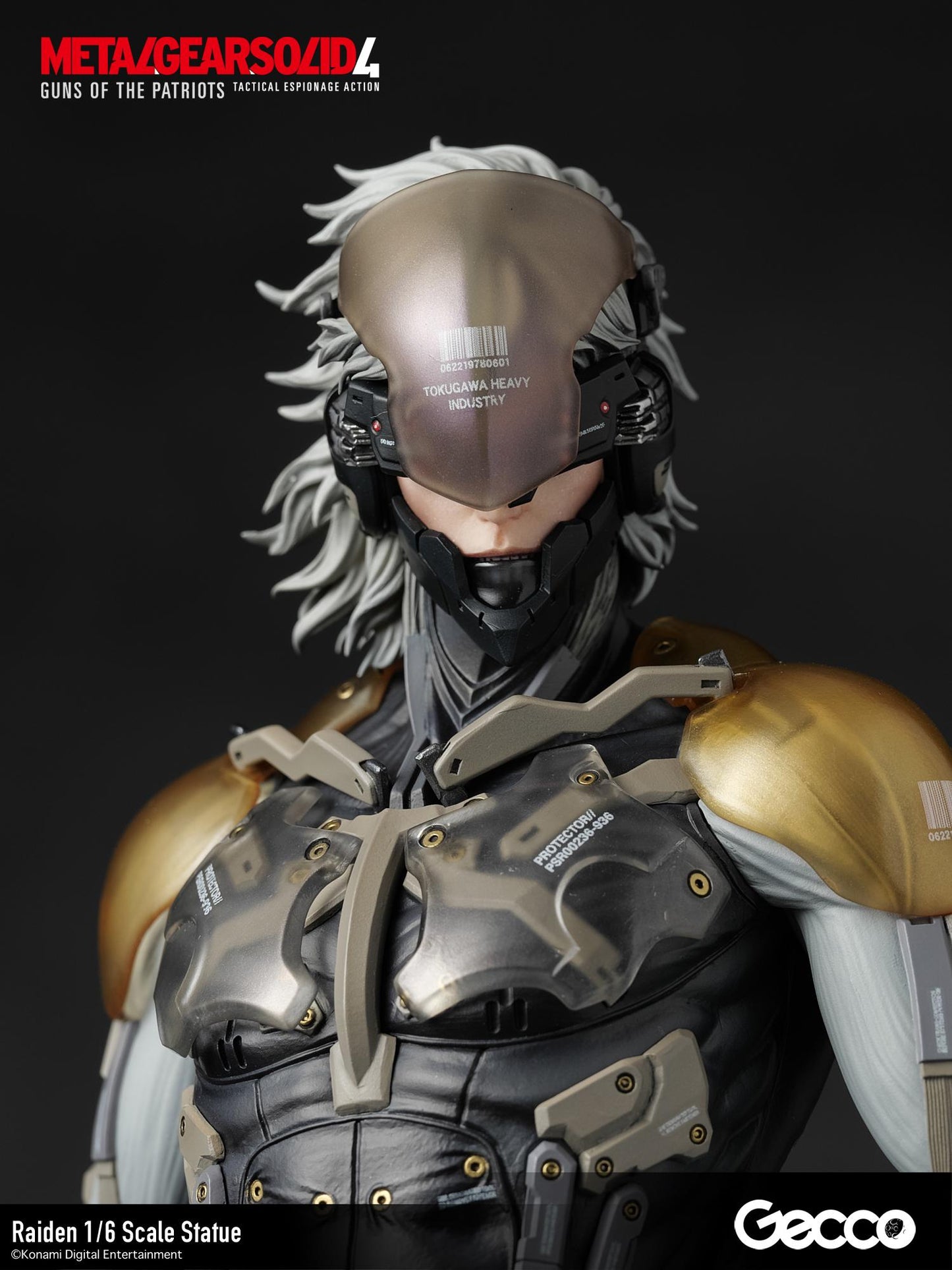 METAL GEAR SOLID 4 GUNS OF THE PATRIOTS, Raiden 1/6 Scale Statue