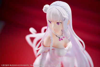 Re:ZERO -Starting Life in Another World- Emilia Wedding dress Ver. 1/7 Complete Figure