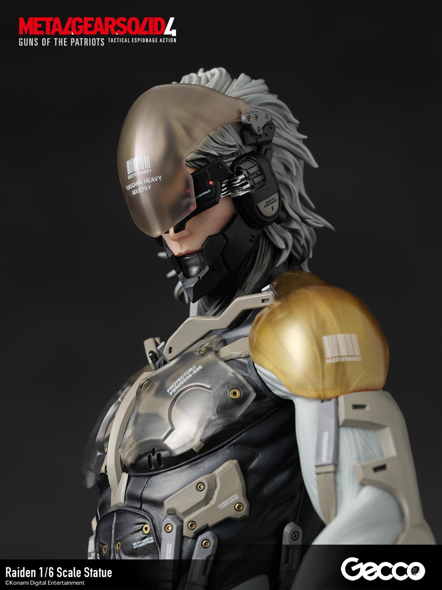 METAL GEAR SOLID 4 GUNS OF THE PATRIOTS, Raiden 1/6 Scale Statue