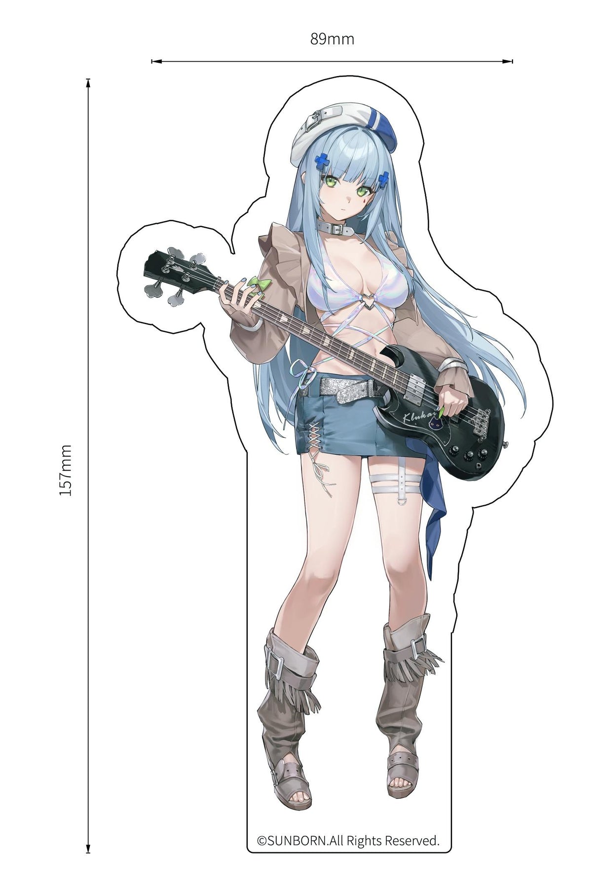 Girls' Frontline Netsurou Kaisou Series Klukai 10th Anniversary ver. 1/6