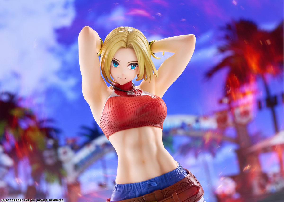 Fighting Girls Collection THE KING OF FIGHTERS XV Blue Mary AMI AMI LIMITED EDITON 1/7 Scale Figure