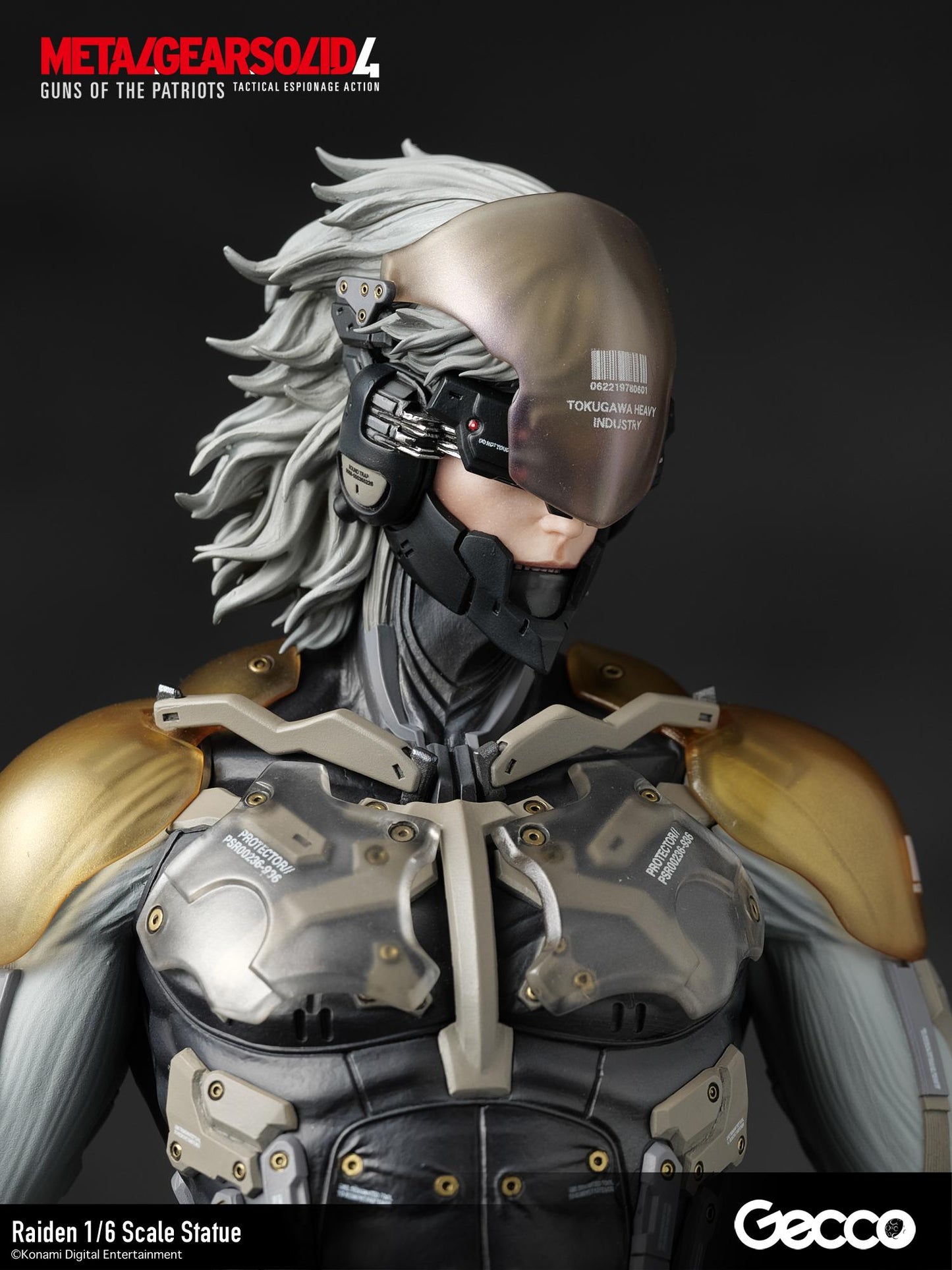 METAL GEAR SOLID 4 GUNS OF THE PATRIOTS, Raiden 1/6 Scale Statue