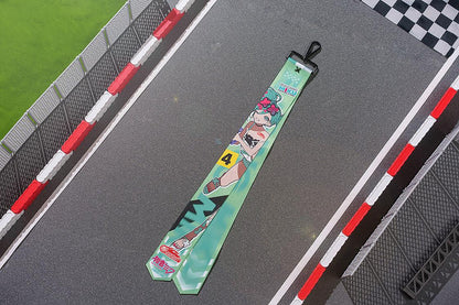 Hatsune Miku GT Project Hatsune Miku: Racing Ver. 2025 Collectible Ribbon Keychain