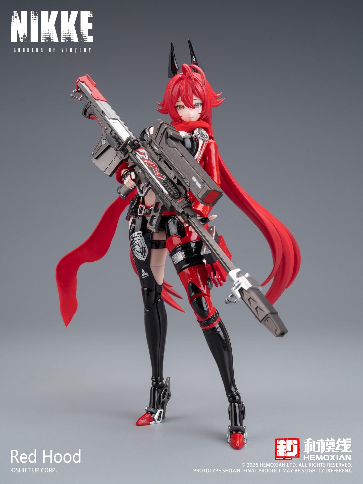 (Model Kits) GODDESS OF VICTORY: NIKKE Red Hood 1/12 Plastic Kit 1/12 Scale Plastic Model Kit