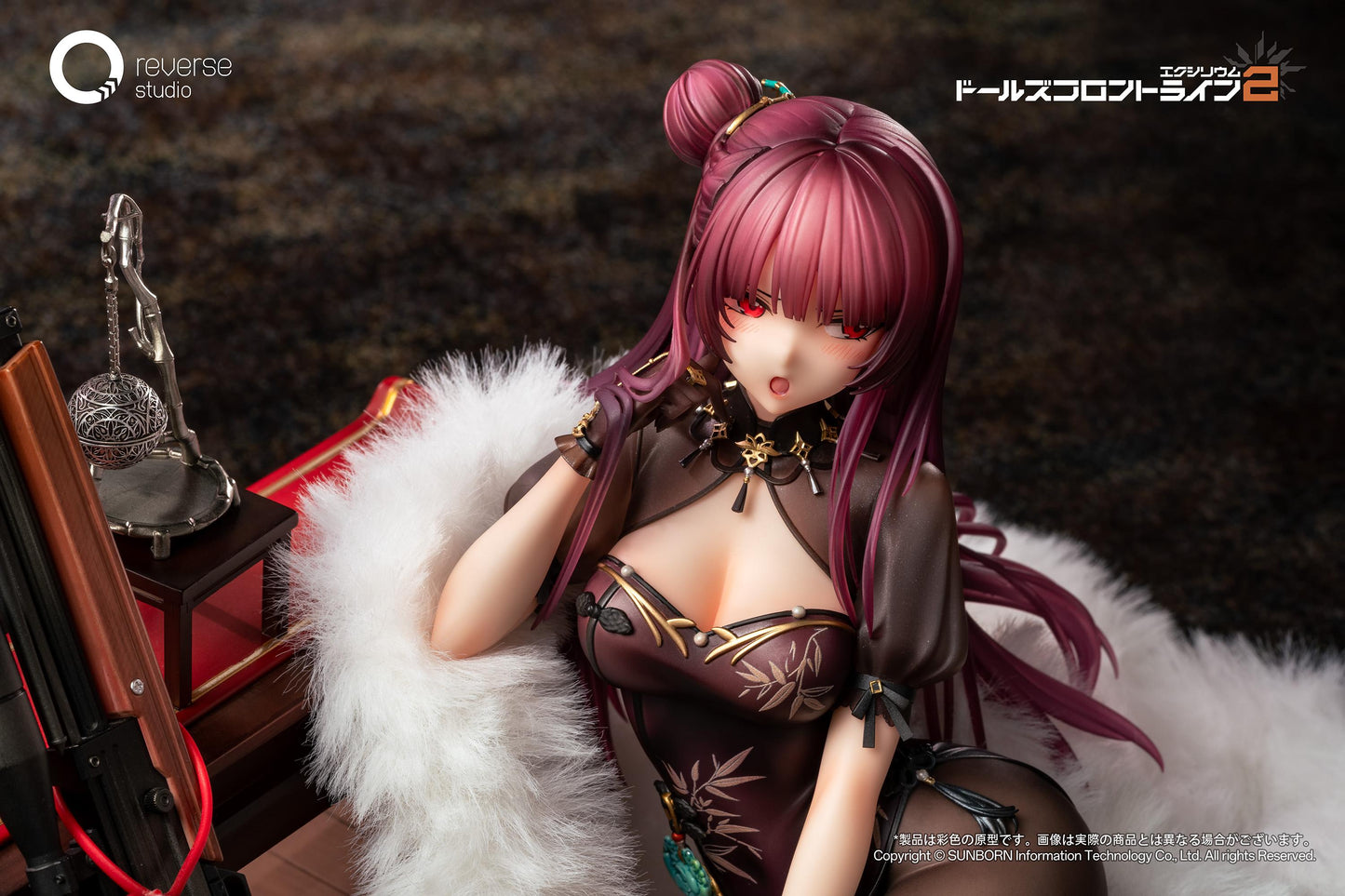 Girls Frontline 2: Exilium Makiatto: Embroidered Bamboo, Blooming Shadows Ver. 1/6 Scale Figure