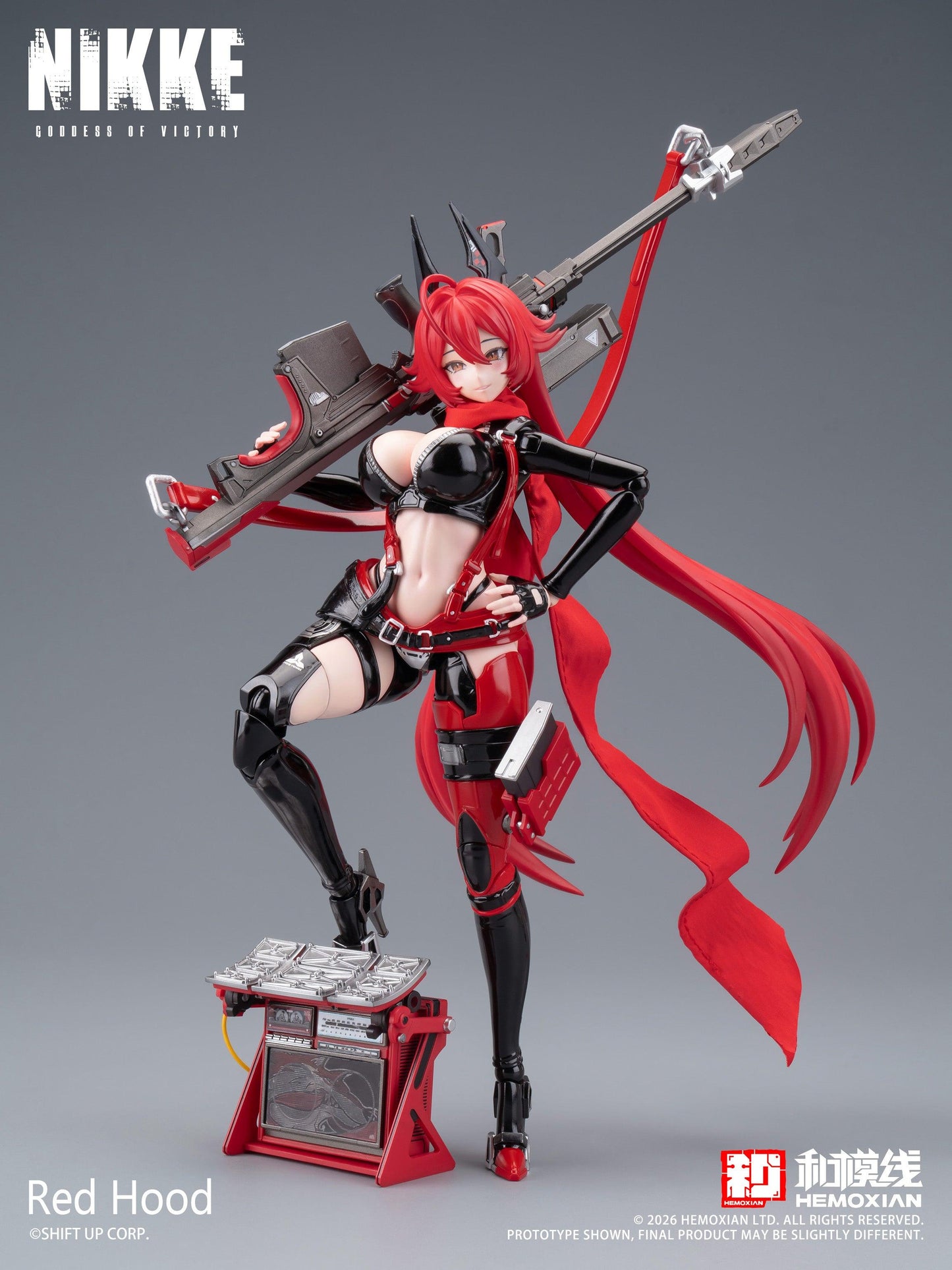 (Model Kits) GODDESS OF VICTORY: NIKKE Red Hood 1/12 Plastic Kit 1/12 Scale Plastic Model Kit