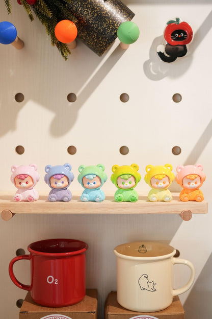 (Blind Box) diuidiu baby be your BB bears Series Mini Blind Box