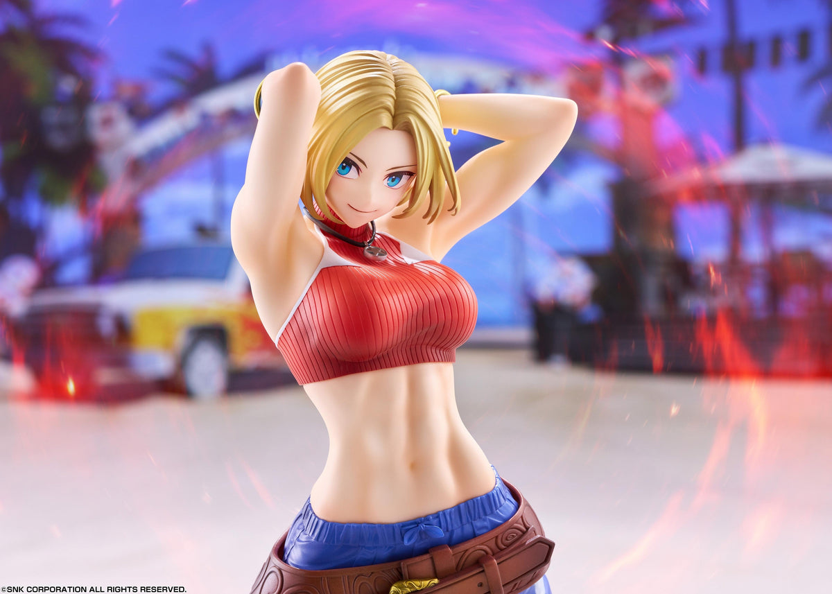 Fighting Girls Collection THE KING OF FIGHTERS XV Blue Mary AMI AMI LIMITED EDITON 1/7 Scale Figure