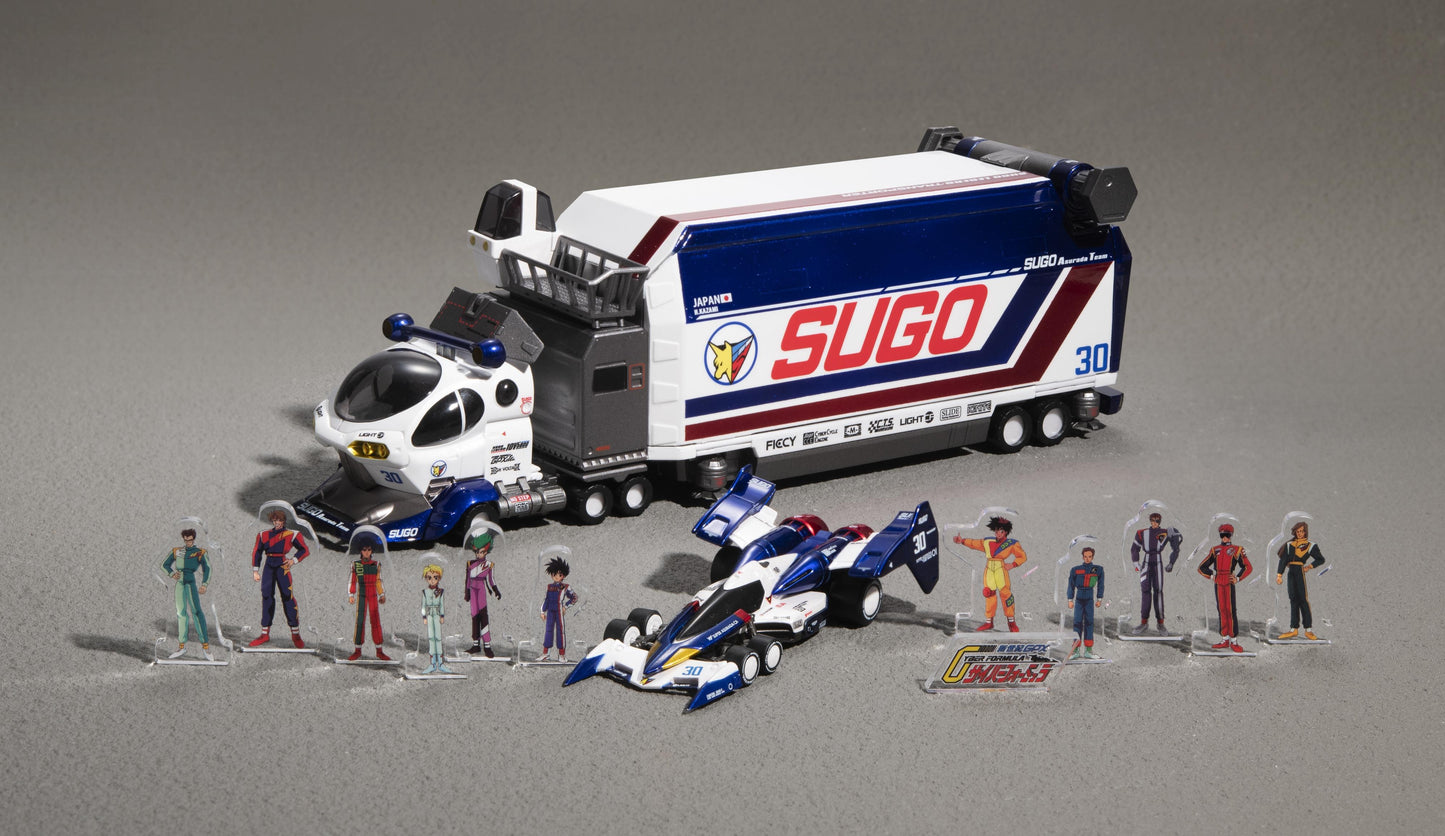 CYBER FORMULA Collection -Heritage Edition- DX FUTURE GPX CYBER FORMULA Sugolegerd 10V5000&Super Asurada 01 Circuit Mode (with gift)