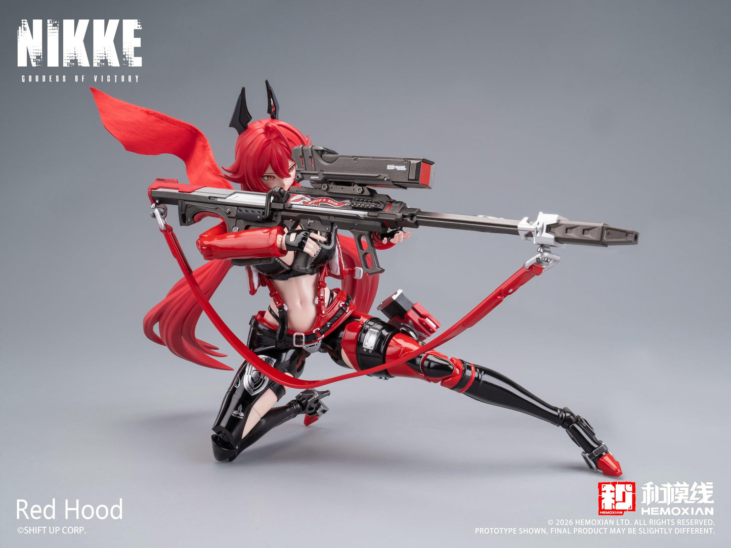 (Model Kits) GODDESS OF VICTORY: NIKKE Red Hood 1/12 Plastic Kit 1/12 Scale Plastic Model Kit