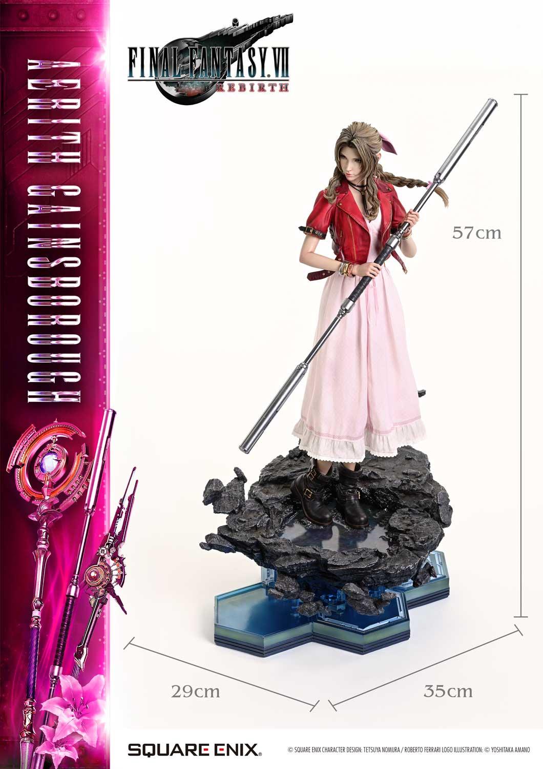 SQUARE ENIX MASTERLINE FINAL FANTASY VII REBIRTH 1/4 Scale – AERITH GAINSBOROUGH [50% deposit required]
