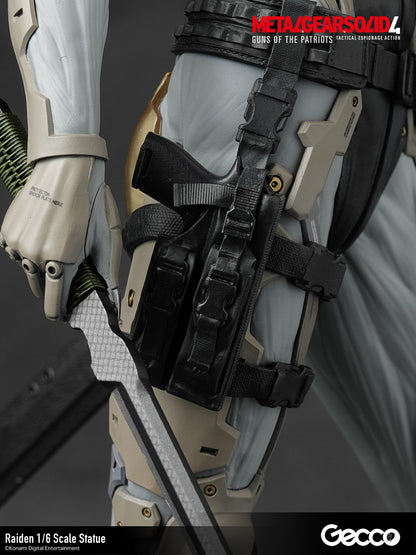 METAL GEAR SOLID 4 GUNS OF THE PATRIOTS, Raiden 1/6 Scale Statue