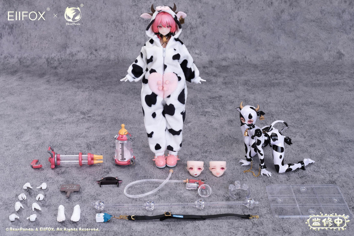 Eiifox & BearPanda Nyuugyuu MOMO 1/8 Complete Model Action Figure