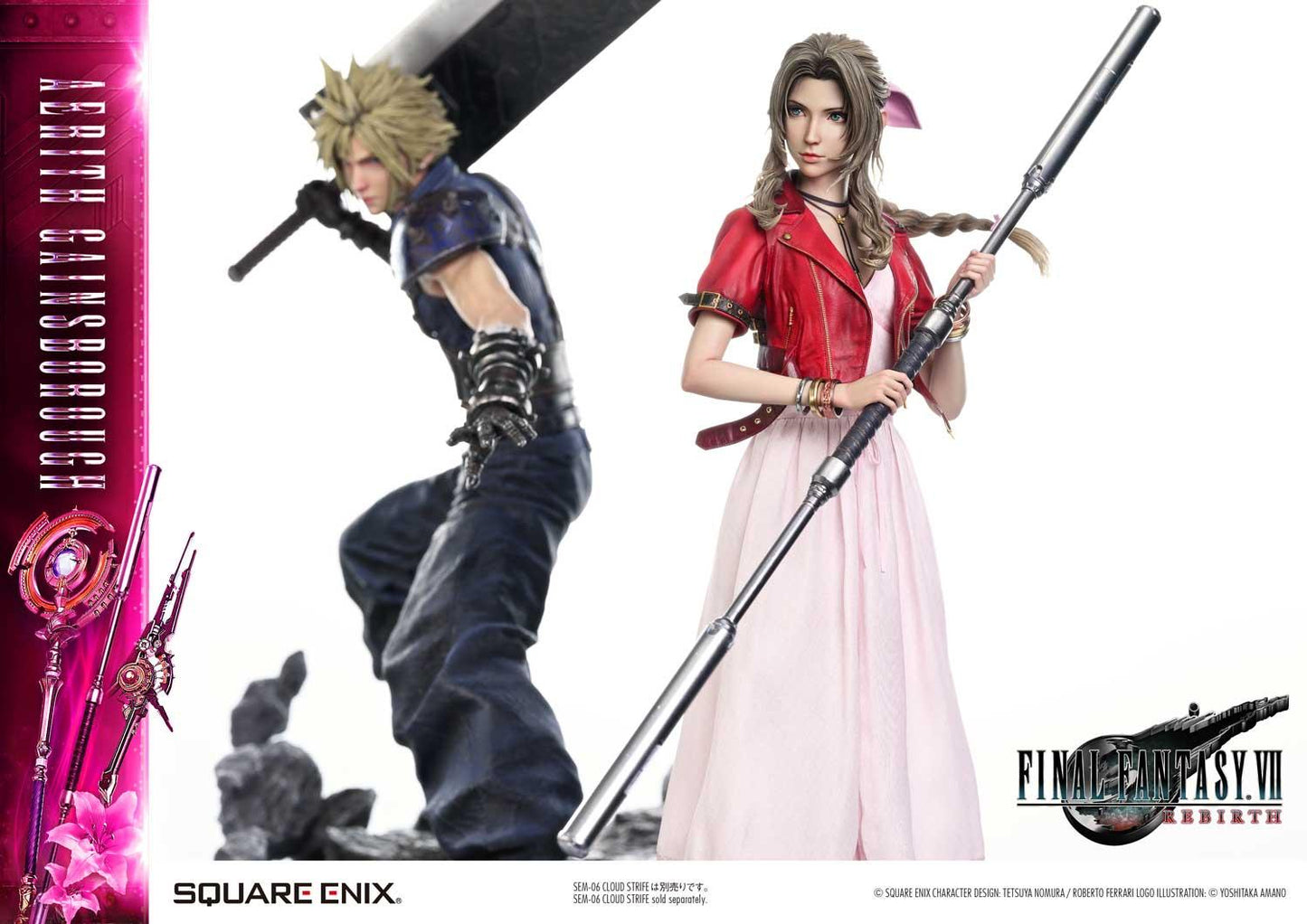 SQUARE ENIX MASTERLINE FINAL FANTASY VII REBIRTH 1/4 Scale – AERITH GAINSBOROUGH [50% deposit required]
