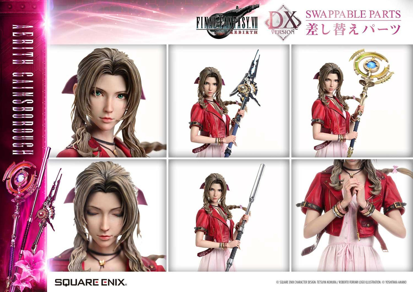 SQUARE ENIX MASTERLINE FINAL FANTASY VII REBIRTH 1/4 Scale – AERITH GAINSBOROUGH – DELUXE VER. [50% deposit required]
