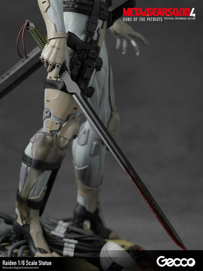 METAL GEAR SOLID 4 GUNS OF THE PATRIOTS, Raiden 1/6 Scale Statue