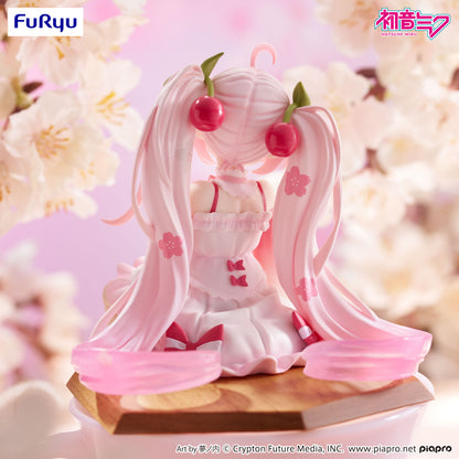 Hatsune Miku Noodle Stopper Figure -Sakura Miku 2025 Wink ver.-