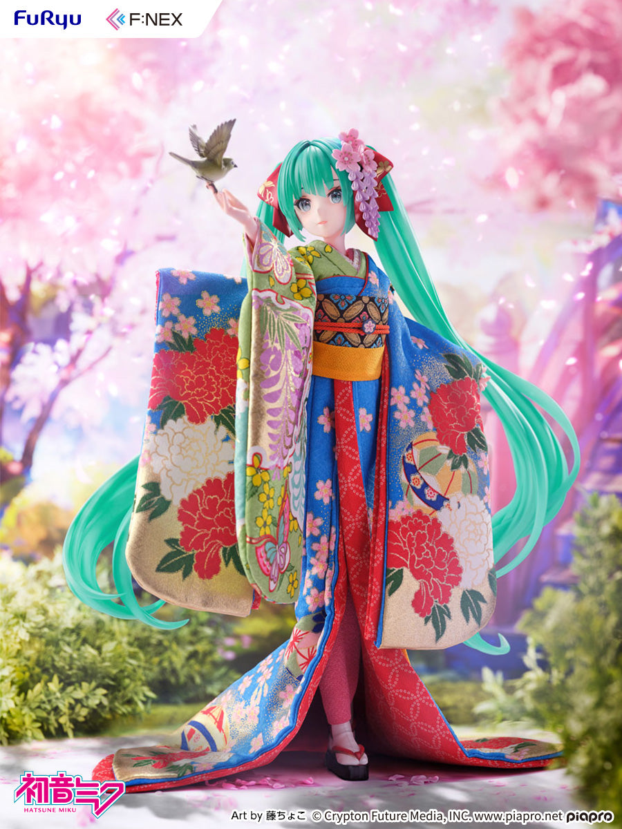 Yoshitoku x F:NEX Hatsune Miku -Japanese Doll- 1/4 Scale Figure [50% Deposit Required]