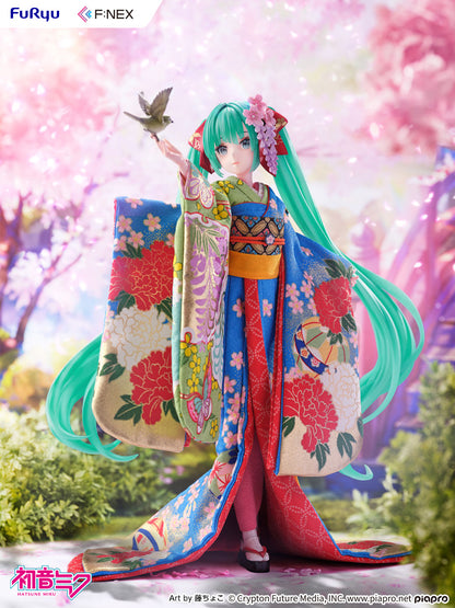 Yoshitoku x F:NEX Hatsune Miku -Japanese Doll- 1/4 Scale Figure [50% Deposit Required]