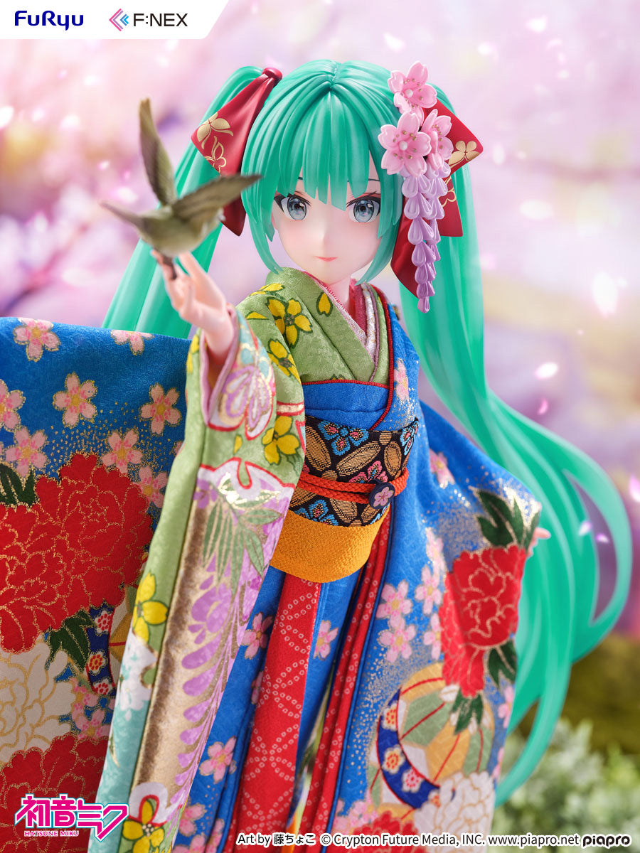Yoshitoku x F:NEX Hatsune Miku -Japanese Doll- 1/4 Scale Figure [50% Deposit Required]