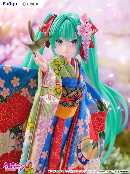 Yoshitoku x F:NEX Hatsune Miku -Japanese Doll- 1/4 Scale Figure [50% Deposit Required]