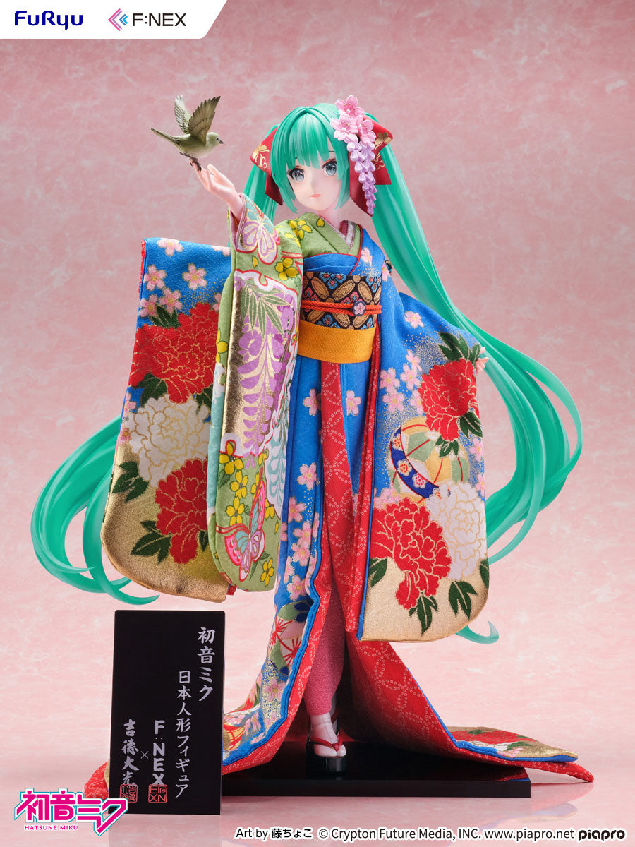 Yoshitoku x F:NEX Hatsune Miku -Japanese Doll- 1/4 Scale Figure [50% Deposit Required]