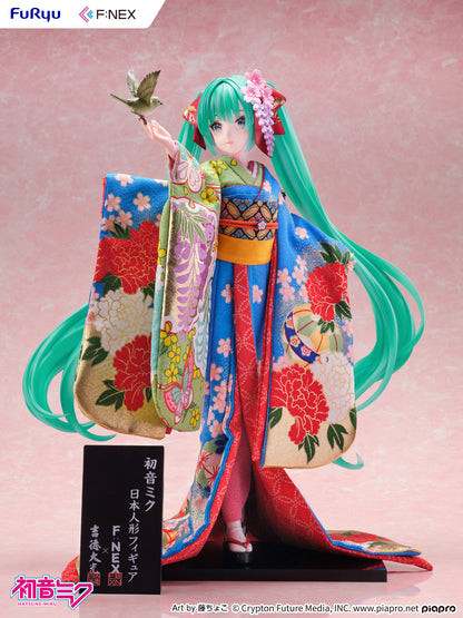 Yoshitoku x F:NEX Hatsune Miku -Japanese Doll- 1/4 Scale Figure [50% Deposit Required]