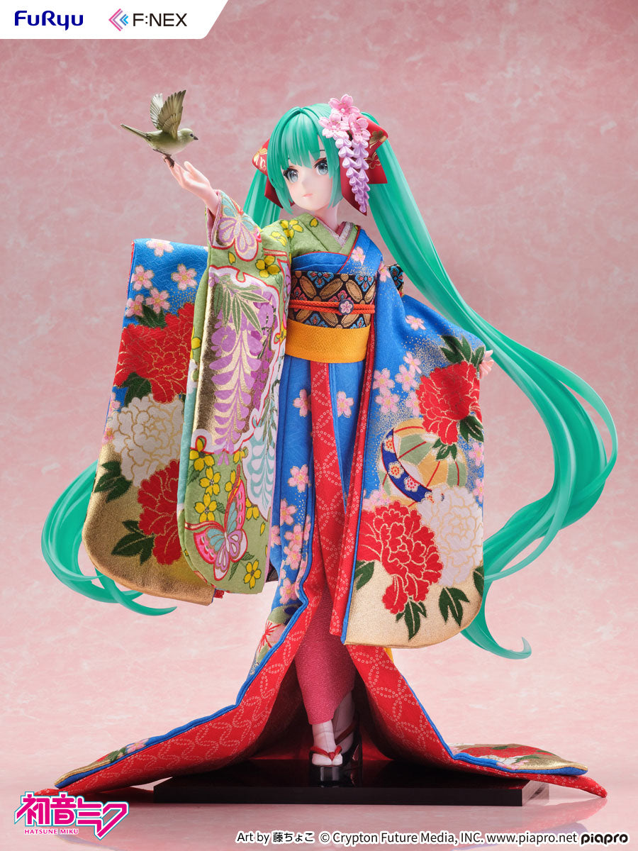 Yoshitoku x F:NEX Hatsune Miku -Japanese Doll- 1/4 Scale Figure [50% Deposit Required]