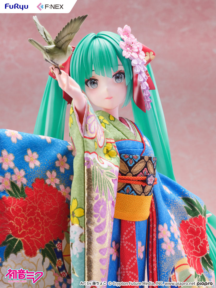 Yoshitoku x F:NEX Hatsune Miku -Japanese Doll- 1/4 Scale Figure [50% Deposit Required]