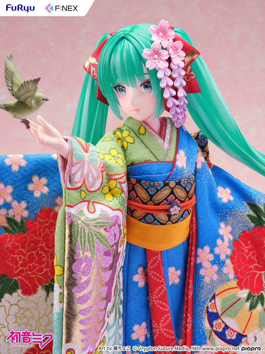 Yoshitoku x F:NEX Hatsune Miku -Japanese Doll- 1/4 Scale Figure [50% Deposit Required]